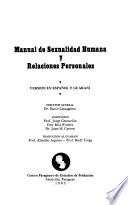 Manual de sexualidad humana y relaciones personales