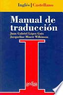 Manual de traducción inglés-castellano