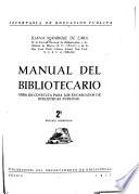 Manual del bibliotecario