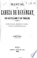 Manual del Cabeza de barangay, en castellano y en tagalog