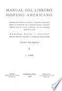 Manual del librero hispano-americano: A-Z