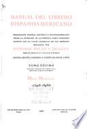 Manual del librero hispano-americano