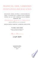 Manual del librero hispano-americano