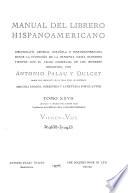 Manual del librero hispano-americano
