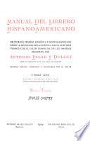 Manual del librero hispano-americano