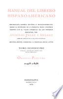 Manual del librero hispano-americano