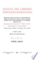 Manual del librero hispano-americano
