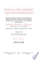 Manual del librero hispanoamericano