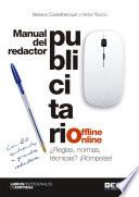 Manual del redactor publicitario offline-online