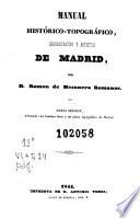 Manual histórico-topográfico, administrativo y artistico de Madrid