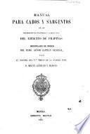 Manual para cabos y sargentos de los regimientos de infantería y guardia civil del Ejército de Filipinas