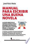 Manual para escribir una buena novela