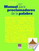 Manual para proclamadores de la palabra 2014 - USA