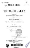 Manuel de estética y teoría del arte
