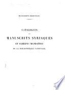 Manuscrits orientaux
