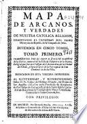 Mapa de arcanos, y verdades de nuestra catolica religion