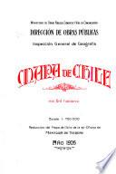 ... Mapa de Chile, con red caminera