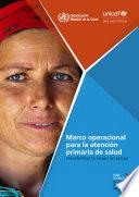 Marco operacional para la atención primaria de salud