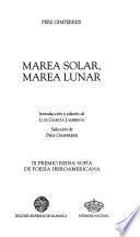 Marea solar, marea lunar