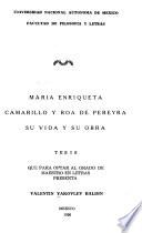 María Enriqueta Camarillo y Roa de Pereyra