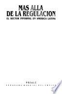 Más allá de la regulación
