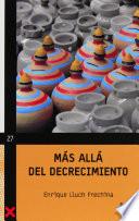 Mas allá del decrecimiento