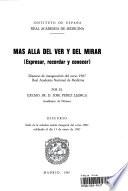Mas allá del ver y del mirar