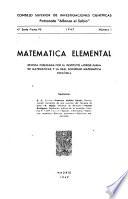 Matemática elemental