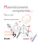 Matemáticamente competentes... Para reír