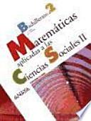 Matemáticas aplicadas a las ciencias sociales, 2 Bachillerato