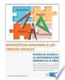 Matemáticas aplicadas a las Ciencias Sociales