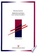 Matemáticas aplicadas a las ciencias sociales II. Materiales didácticos. Bachillerato