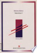 Matemáticas II. Materiales didácticos. Bachillerato
