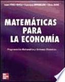 Matemáticas para la economía