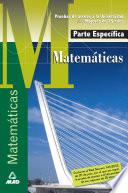 Matematicas. Prueba Especifica. Prueba de Acceso a la Universidad Para Mayores de 25 Años.e-book
