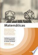 Matemáticas. Temario Pruebas de Acceso a Ciclos Formativos de Grado Superior