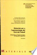 Materials per a l'aprenentatge del Dret del Treball