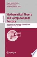 Mathematical Theory and Computational Practice