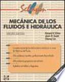 Mecánica de los fluidos e hidráulica