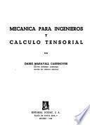 Mecánica para ingenieros y cálculo tensorial