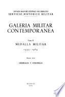 Medalla militar: Generales y coroneles, 1933-1969