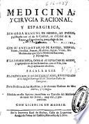 Medicina y cirugia racional y espagirica