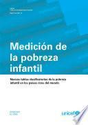 Medición de la pobreza infantil