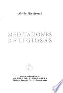 Meditaciones religiosas