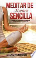 Meditar de manera sencilla