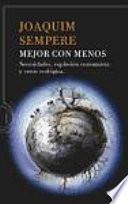 Mejor con menos