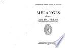 Mélanges offerts à Jean Dauvillier