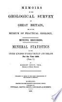 Memoirs of the Geological Survey of Great Britain and of the Museum of Practical Geology