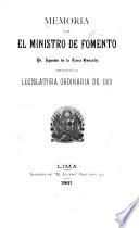 Memoria al Congreso Ordinario