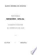 Memoria anual - Banco Minero de Bolivia